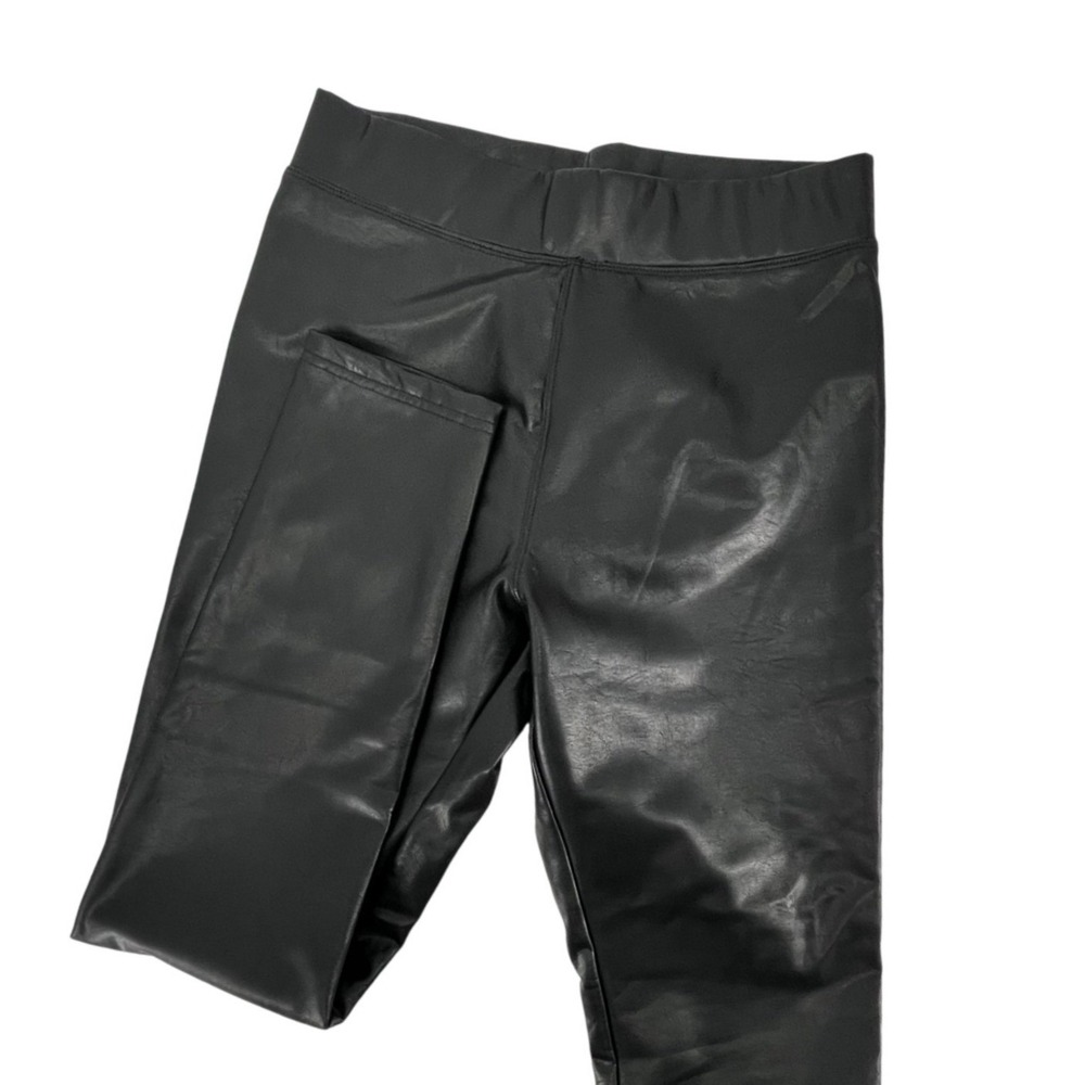 Ci Sono Faux Leather Leggings Womens Medium Black High Rise Streetwear Night Out